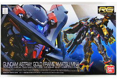 Bandai Gundam Astray Gold Frame Amatsu Mina Rondo Mina Sahaku’s use Mobile Suit MBF-P01-Re2 RG 1:144