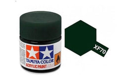 Tamiya acrylic paint xf-70 dark green2