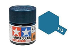 Tamiya acrylic paint x13 metallic blue