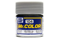 Mr Hobby Mr.Colour Gun Chrome 104 Metallic Engine