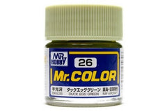 Mr Hobby Mr.Colour Duck Egg Green 26 Semi-Gloss RAF Aircraft