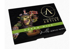 Scale 75 Scalecolor ARTIST Green Mile Acrylic Paint set 6 x 17ml