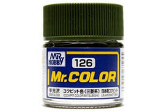 Mr Hobby Mr.Colour Cockpit Color (Mitsubishi) 126 Semi Gloss IJN Aircraft WW11