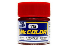 Mr Hobby Mr.Colour Metallic Red 75 Metallic