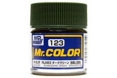 Mr Hobby Mr.Colour RLM83 Dark Green 123 Semi Gloss German Aircraft  WW11