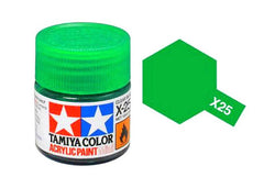 Tamiya acrylic paint x25 clear green