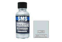 SMS Paint Metallic Aluminium PMT09 30ml