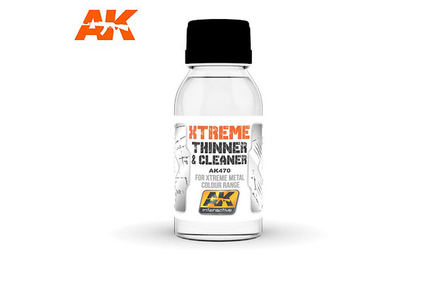 AK Xtreme Thinner & Cleaner AK470 100ml – Hobby Shop Melbourne