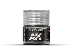 AK Real Color RC071 Black 6RP 10ml