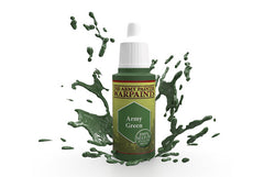 Army Painter Warpaints - Army Green Acrylic Paint 18ml