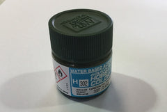 H302 semi Gloss Green fs34092 (10ml) - Water-Based Acrylic Paint