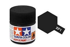Tamiya acrylic paint xf-1 matt black