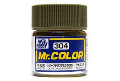 Mr Hobby Mr.Colour Olive Drab FS34087 304 Semi Gloss Weapons