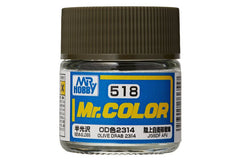 Mr Hobby Mr.Colour Olive Drab 2314 518 Semi Gloss JGSDF AFV
