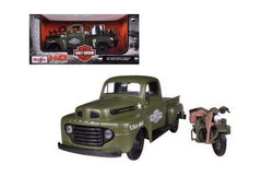 Maisto 1948 Ford F-1 Pickup 1942 WLA Flathead 1:24