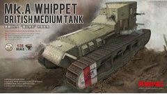 Meng mk.a whippet British medium tank 1:35