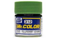 Mr Hobby Mr.Colour Green FS34227 312 Semi Gloss Israeli KFIR C-2