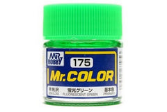 Mr Hobby Mr.Colour Fluorescent Green 175 Semi Gloss