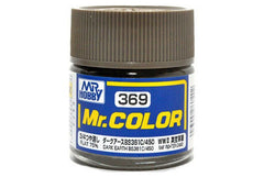 Mr Hobby Mr.Colour Dark Earth BS381C/450 369 Flat 75% RAF Fighter Camo