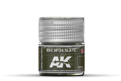 AK Real Color RC039 BSC 34 Slate 10ml