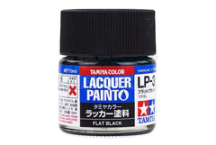 Tamiya Lacquer Paint LP-3 Flat Black