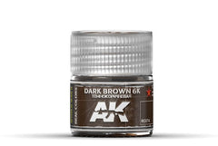 AK Real Color RC074 Dark Brown 6K 10ml