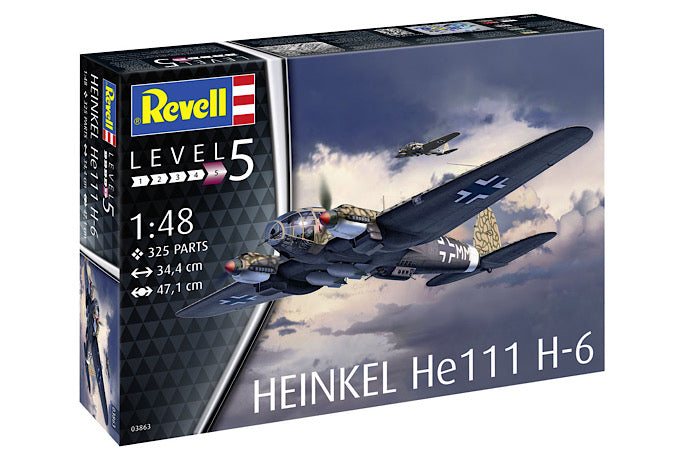 Revell Heinkel He111 H 6 1 48 Hobby Shop Melbourne revell-heinkel-he111-h-6-1-48-hobby-shop-melbourne