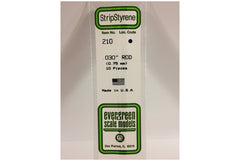 Evergreen 210 0.75mm Rod