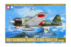 Tamiya Mitsubishi A6M3 Zero Fighter (Hamp) 1:48