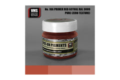 Pigment No. 10a Primer Red RAL 3009 Actual zero texture